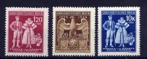 (568) Böhmen und Mähren Nr.133/5              **  postfrisch