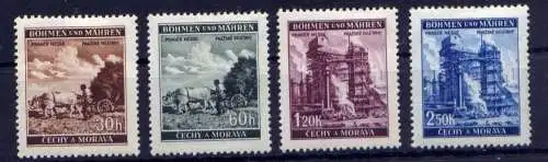 (588) Böhmen und Mähren Nr.75/8              *  ungebraucht