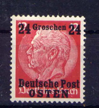 (127) Deutsches Reich Generalgouvernement Nr.6         *  ungebraucht