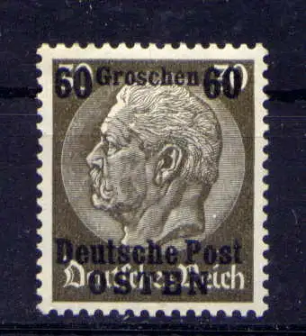 (130) Deutsches Reich Generalgouvernement Nr.10         *  ungebraucht