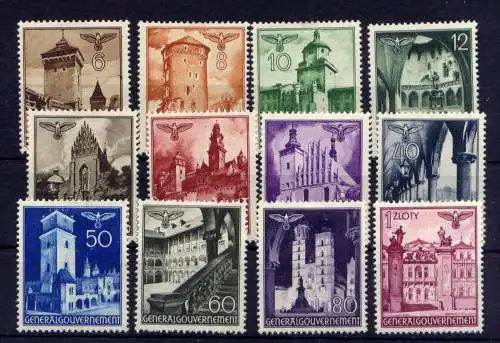 (150) Deutsches Reich Generalgouvernement Nr.40/51         *  ungebraucht