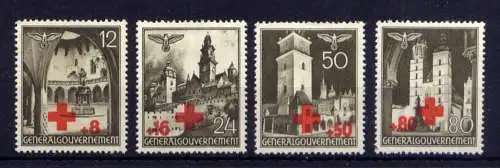 (152) Deutsches Reich Generalgouvernement Nr.52/5         *  ungebraucht