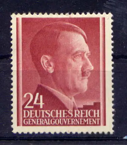 (161) Deutsches Reich Generalgouvernement Nr.78         *  ungebraucht