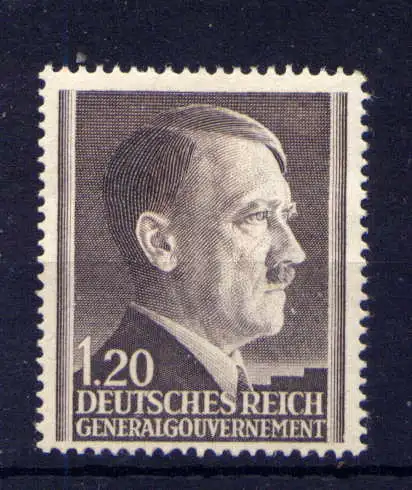 (163) Deutsches Reich Generalgouvernement Nr.87         *  ungebraucht