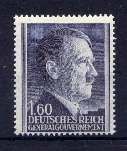 (164) Deutsches Reich Generalgouvernement Nr.88         *  ungebraucht