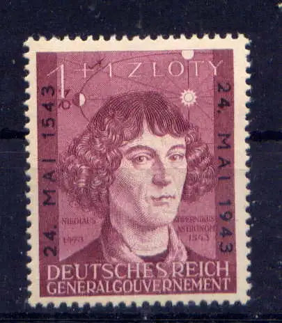 (170) Deutsches Reich Generalgouvernement Nr.104                 *  ungebraucht