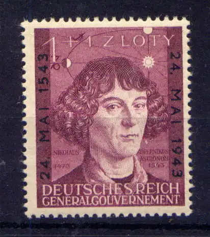 (171) Deutsches Reich Generalgouvernement Nr.104                 *  ungebraucht