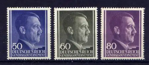 (172) Deutsches Reich Generalgouvernement Nr.110/2                 *  ungebraucht