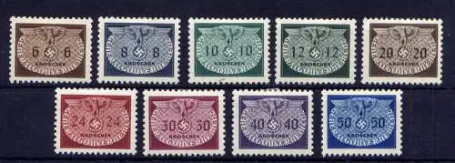 (180) Deutsches Reich Generalgouvernement Dienst Nr.16/24                 *  ungebraucht