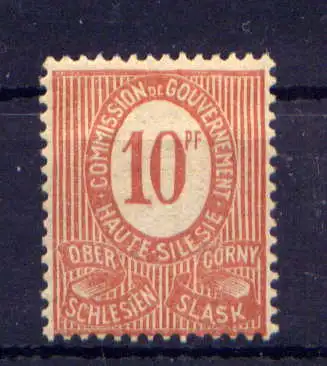 (015) Oberschlesien Nr.4                         * ungebraucht             