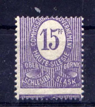 (018) Oberschlesien Nr.5                         **  postfrisch
