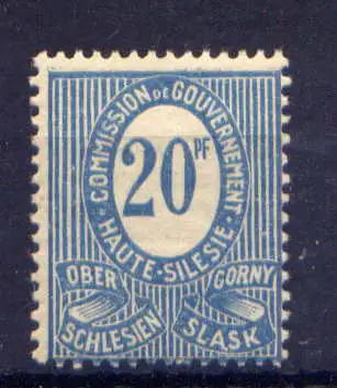 (021) Oberschlesien Nr.6                         **  postfrisch