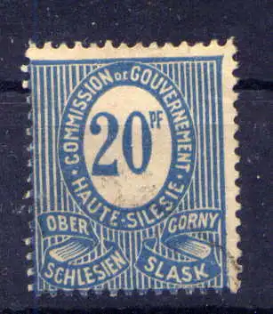 (022) Oberschlesien Nr.6                         O  gestempelt