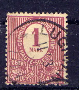 (025) Oberschlesien Nr.8                         O  gestempelt