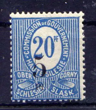 (026) Oberschlesien Nr.10                         **  postfrisch