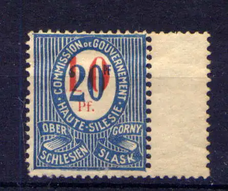 (028) Oberschlesien Nr.11                         **  postfrisch