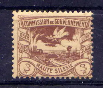 (035) Oberschlesien Nr.14                         **  postfrisch