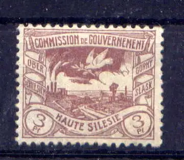 (036) Oberschlesien Nr.14                         * ungebraucht             