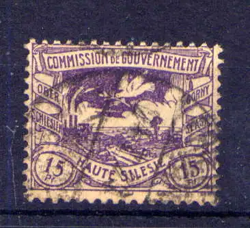(046) Oberschlesien Nr.17                         O  gestempelt