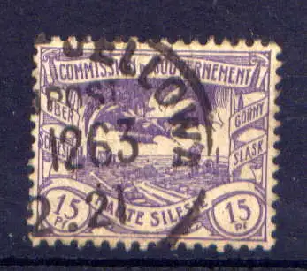 (048) Oberschlesien Nr.17                         O  gestempelt
