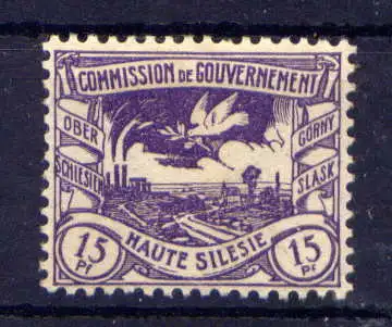 (050) Oberschlesien Nr.17                         * ungebraucht             