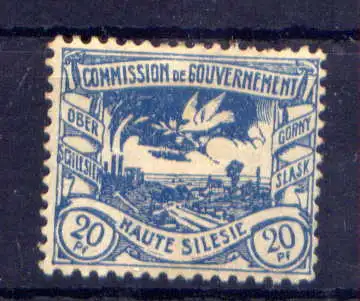 (051) Oberschlesien Nr.18                         * ungebraucht             