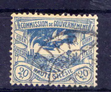 (053) Oberschlesien Nr.18                         O  gestempelt