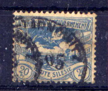 (054) Oberschlesien Nr.18                         O  gestempelt