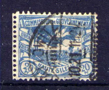 (055) Oberschlesien Nr.18                         O  gestempelt