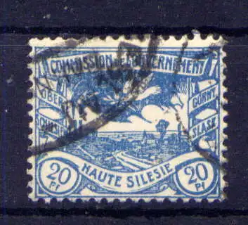 (058) Oberschlesien Nr.18                         O  gestempelt