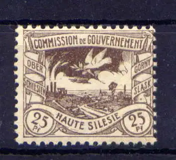 (059) Oberschlesien Nr.19                         **  postfrisch