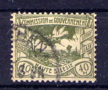 (067) Oberschlesien Nr.21                         O  gestempelt
