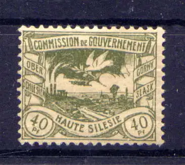 (070) Oberschlesien Nr.21                         *  ungebraucht