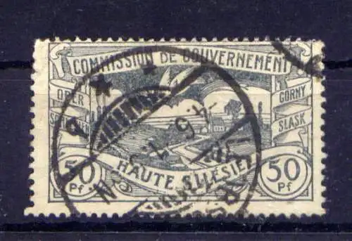 (071) Oberschlesien Nr.22                         O  gestempelt