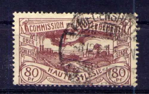 (076) Oberschlesien Nr.25                         O  gestempelt