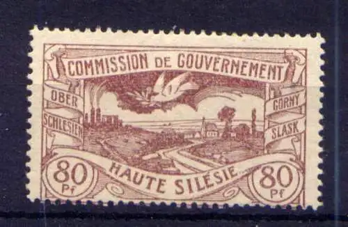 (078) Oberschlesien Nr.25                         *  ungebraucht