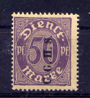 (104) Oberschlesien Dienst Nr.14                          *  ungebraucht