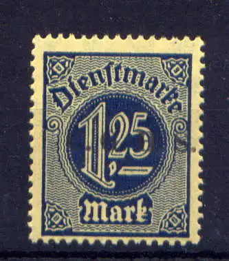 (109) Oberschlesien Dienst Nr.17                          **  postfrisch