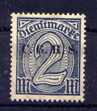 (110) Oberschlesien Dienst Nr.19                          **  postfrisch