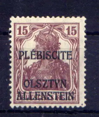(016) Allenstein Nr.4                         *  ungebraucht