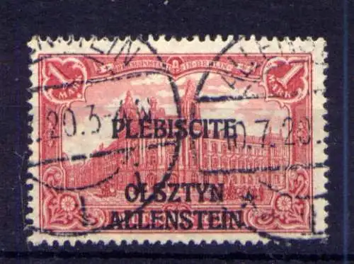 (020) Allenstein Nr.10                         O  gestempelt