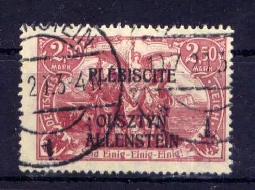 (023) Allenstein Nr.13                         O  gestempelt