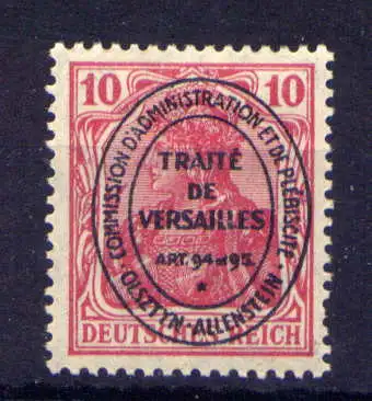 (027) Allenstein Nr.16                         *  ungebraucht