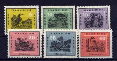 (33070) DDR Nr.698/703                           **  postfrisch