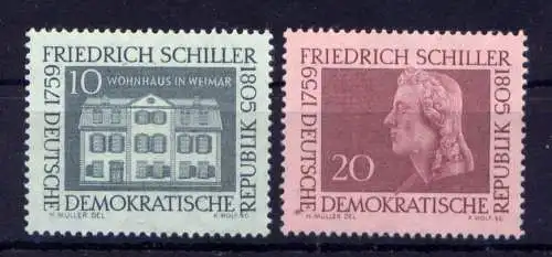 (33077) DDR Nr.733/4                           **  postfrisch