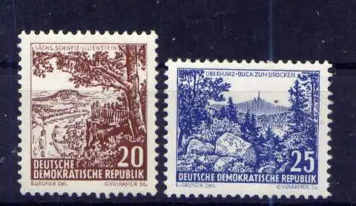 (33088) DDR Nr.815/6                           **  postfrisch