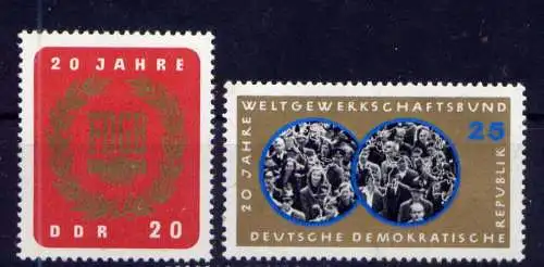 (33103) DDR Nr.1115/6                           **  postfrisch