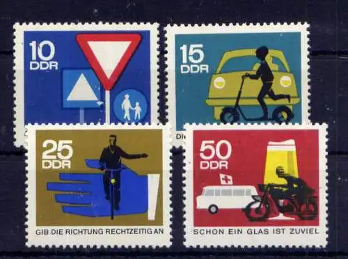 (33117) DDR Nr.1169/72                           **  postfrisch