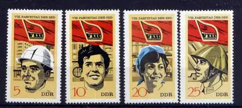 (33166) DDR Nr.1675/8                          **  postfrisch