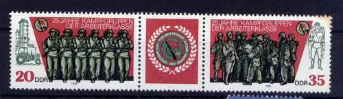 (33208) DDR Nr.2357/8 Streifen                           **  postfrisch 